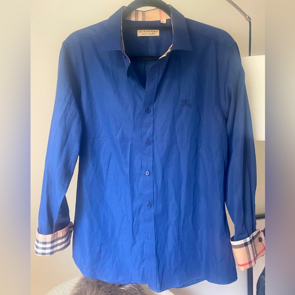 Boys Burberry Button Down size XL